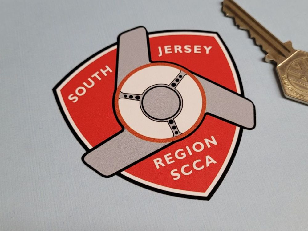 South Jersey Region SCCA Sticker - 3"