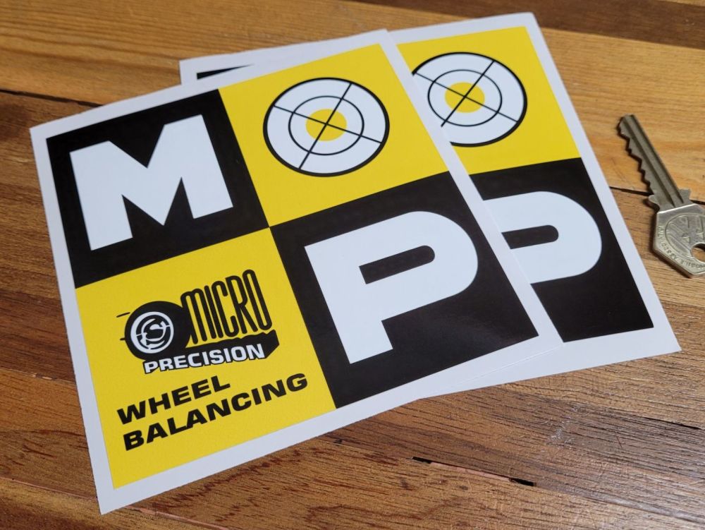 MP Micro Precision Wheel Balancing Stickers - 5