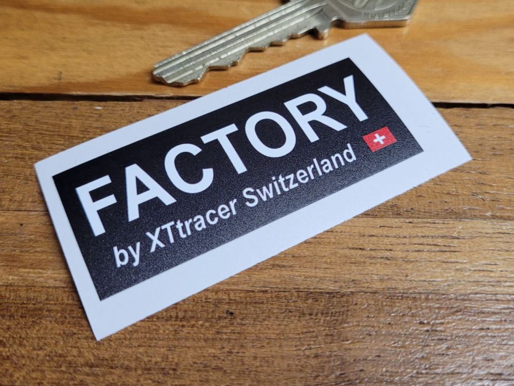 Factory by XTracer Switzerland Sticker - 2.5