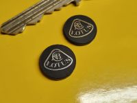 Lotus Circular Self Adhesive Car Badge - 14mm