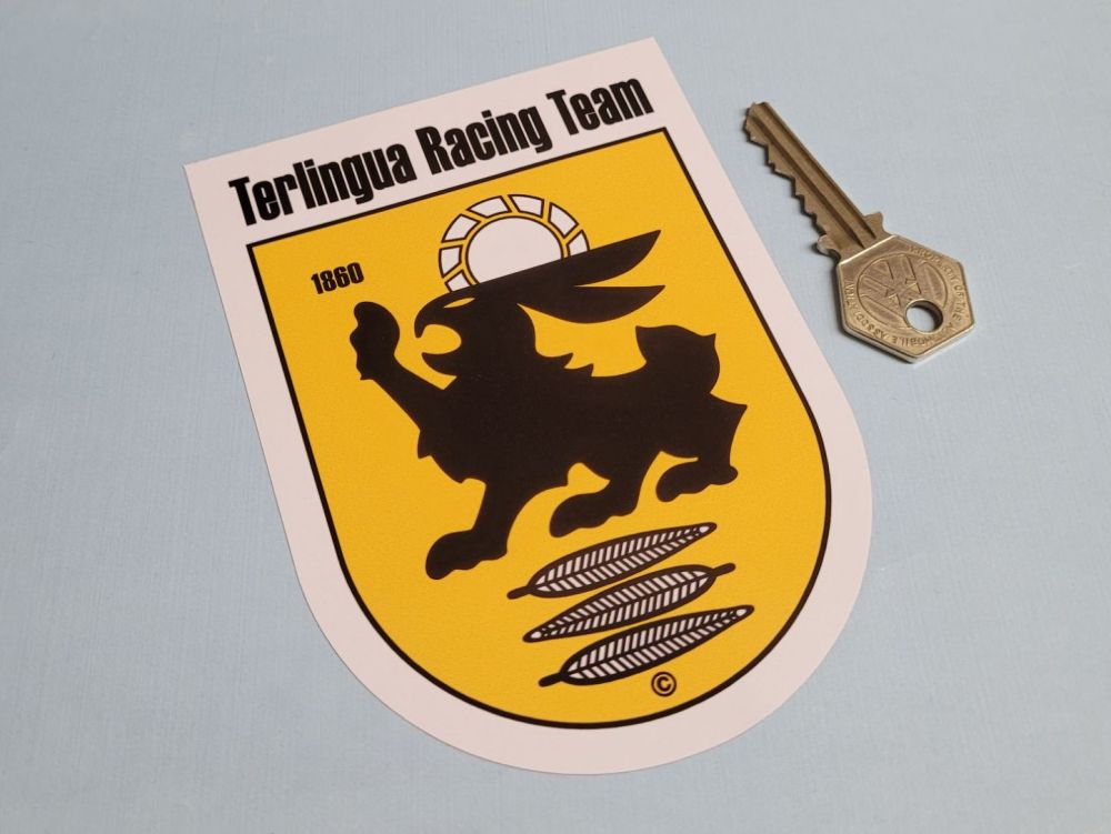 Terlingua Racing Team Shield Sticker - 5.5