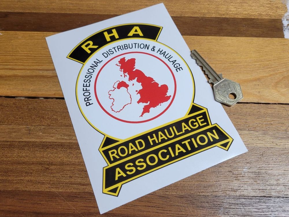 Road Haulage Association Crest Sticker - 6"