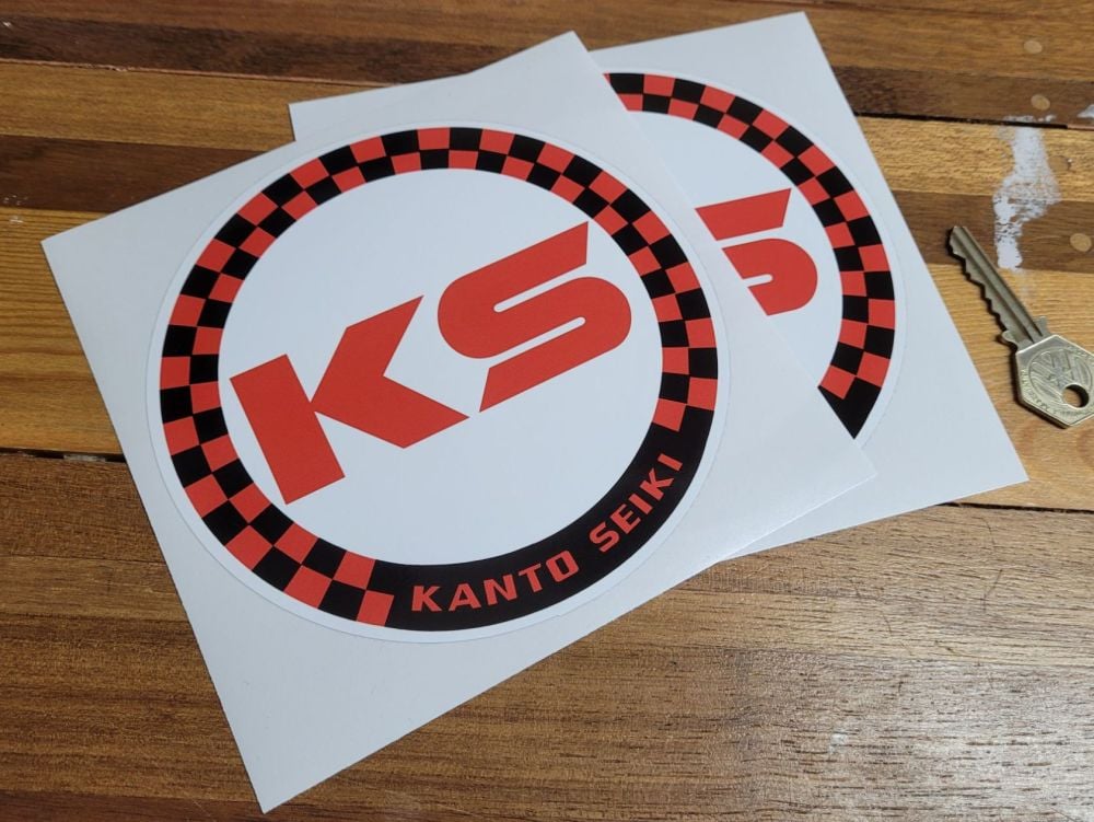KS Kanto Seiki Stickers - 6" Pair
