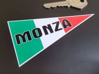 Monza Race Circuit Pennant Sticker - 4"