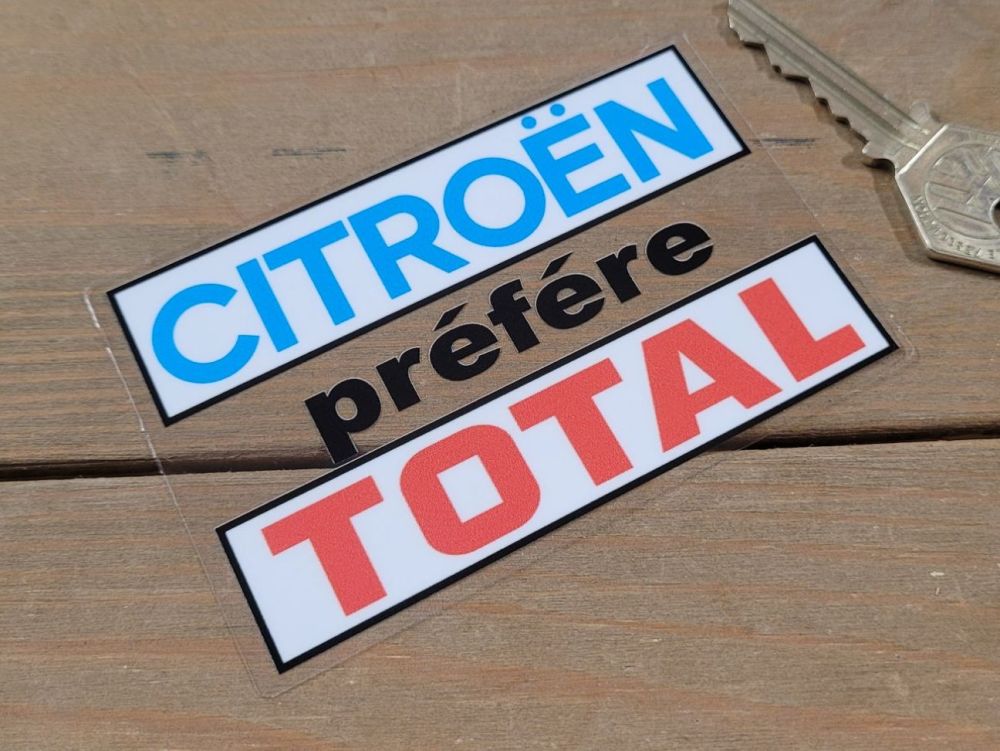 Citroen Prefere Total Window Sticker - 4