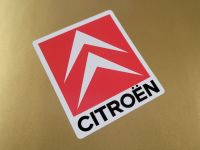 Citroen Chevron Red Stickers - 2
