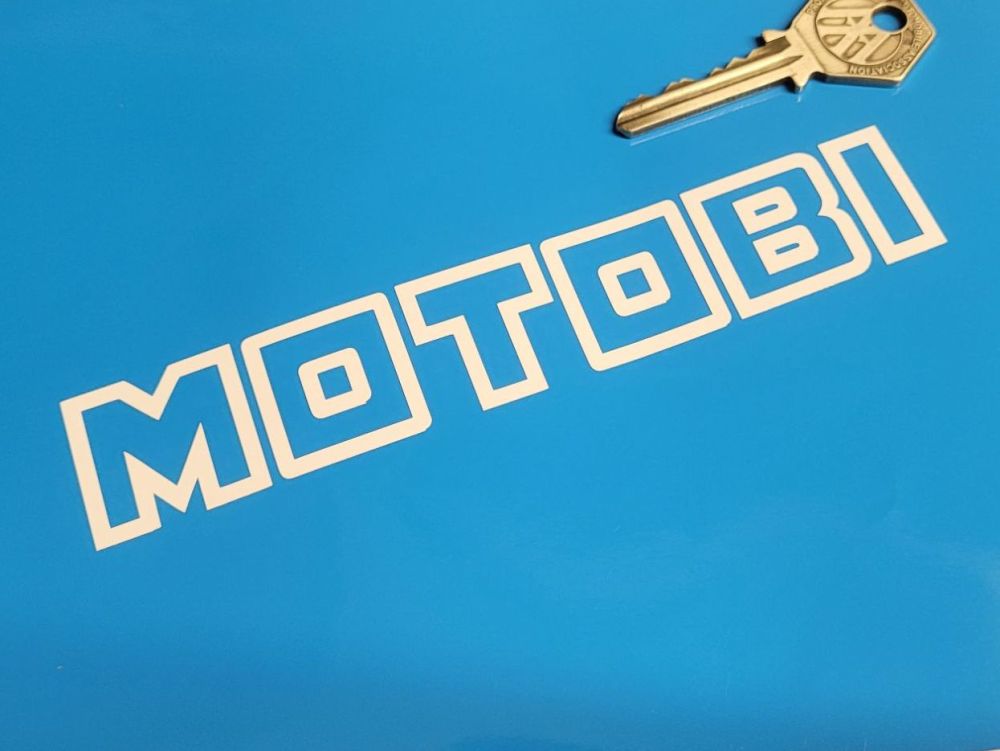 Motobi Outline Style Cut Text Stickers - 6