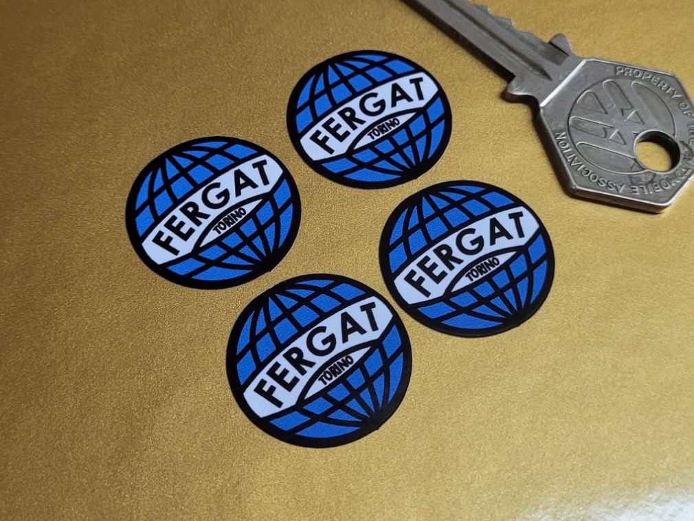 Fergat Torino Wheel Stickers - Set of 4 - 25mm