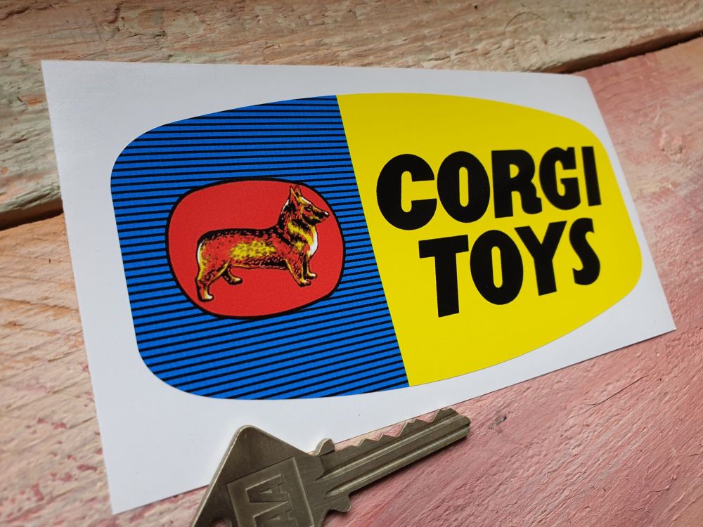 Corgi Toys Sticker - 5.75"