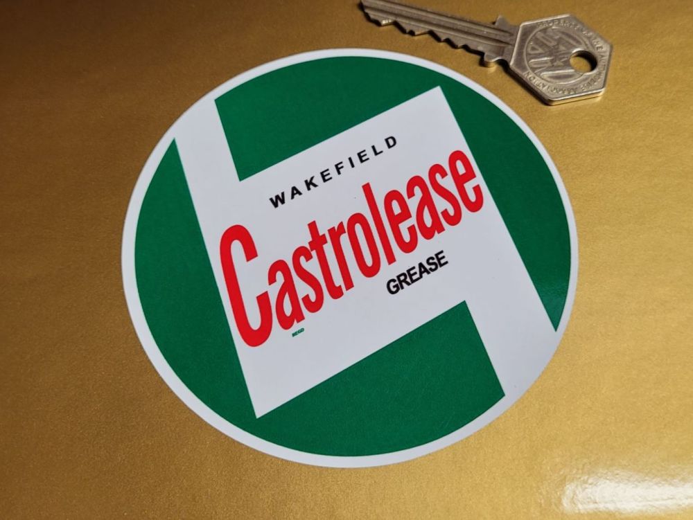 Castrolease Wakefield Grease Sticker - 4