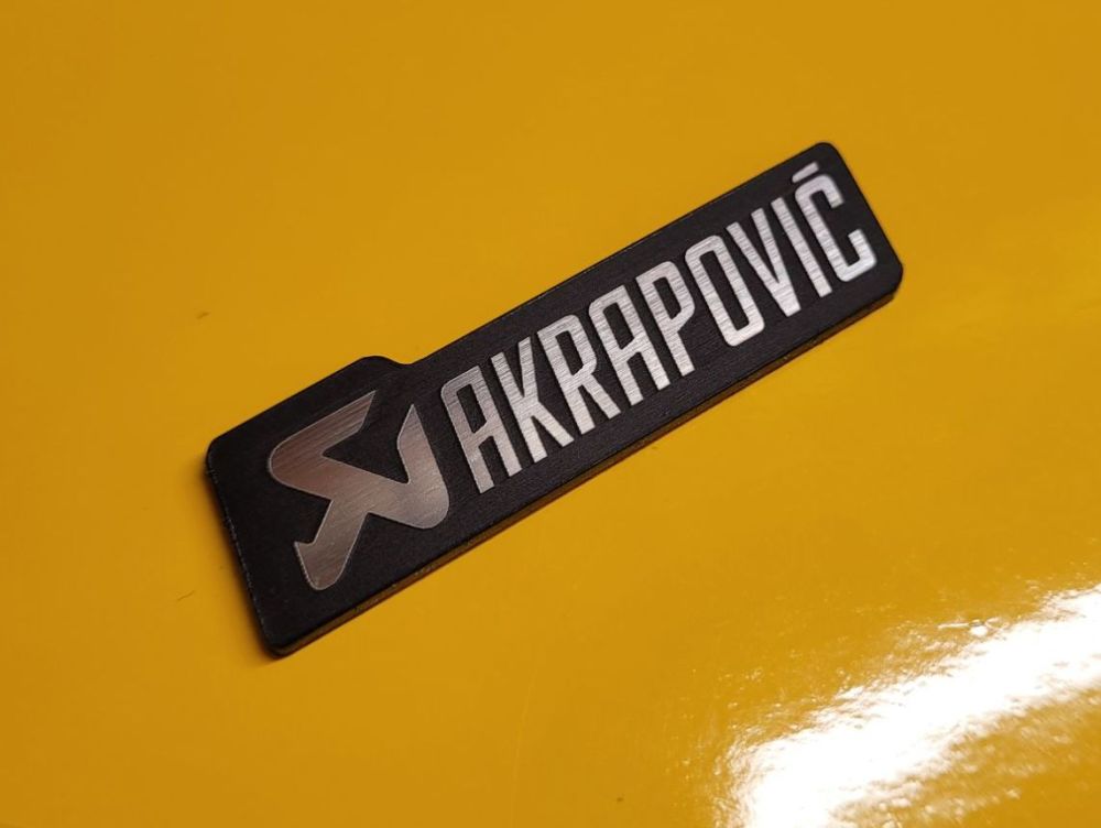 Akrapovic Self Adhesive Car Badge - 2