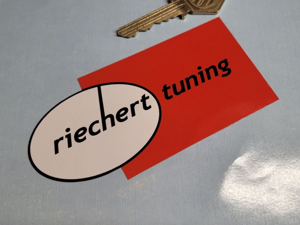 Riechert Tuning Stickers - 4.5" Pair