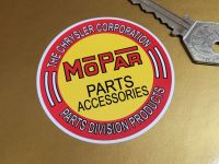 Mopar Parts & Accessories Chrysler Stickers - 2.25