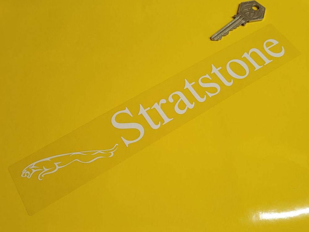 Jaguar Dealer Sticker - Stratstone - 10