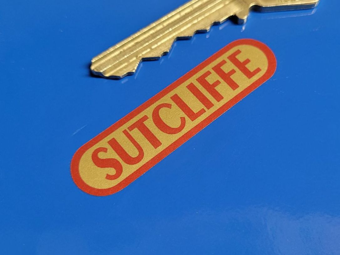 Sutcliffe Oils Oil Can Stickers - 2