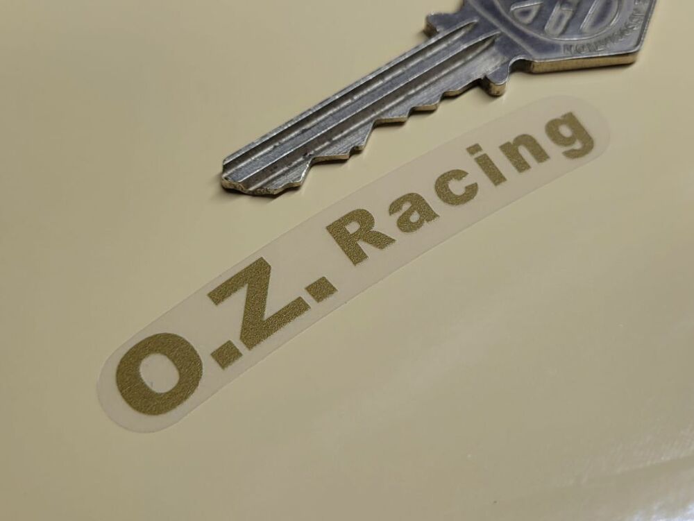 OZ Racing Curved Wheel Stickers -Various Colours - 68mm - Set of 5