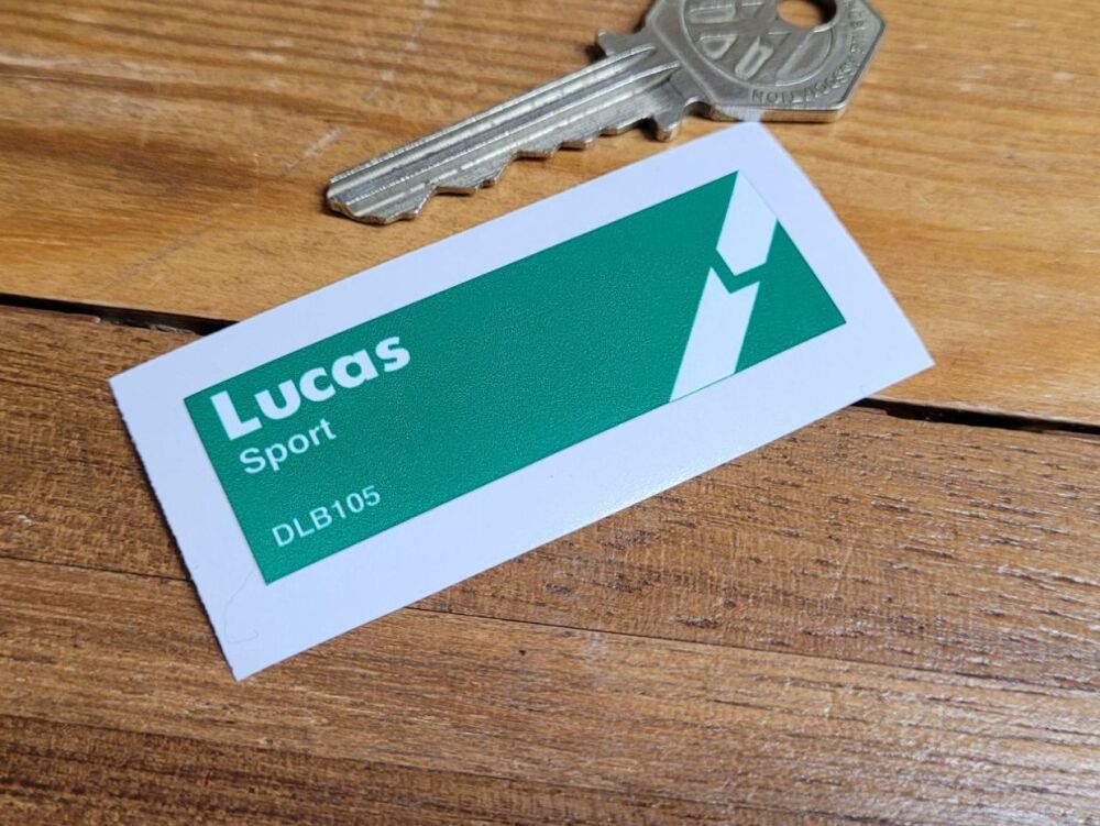 Lucas Sport Coil Sticker - DBL105 - Green - 60mm
