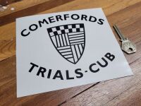 Comerfords Trials Cub Cut Vinyl Stickers - 6