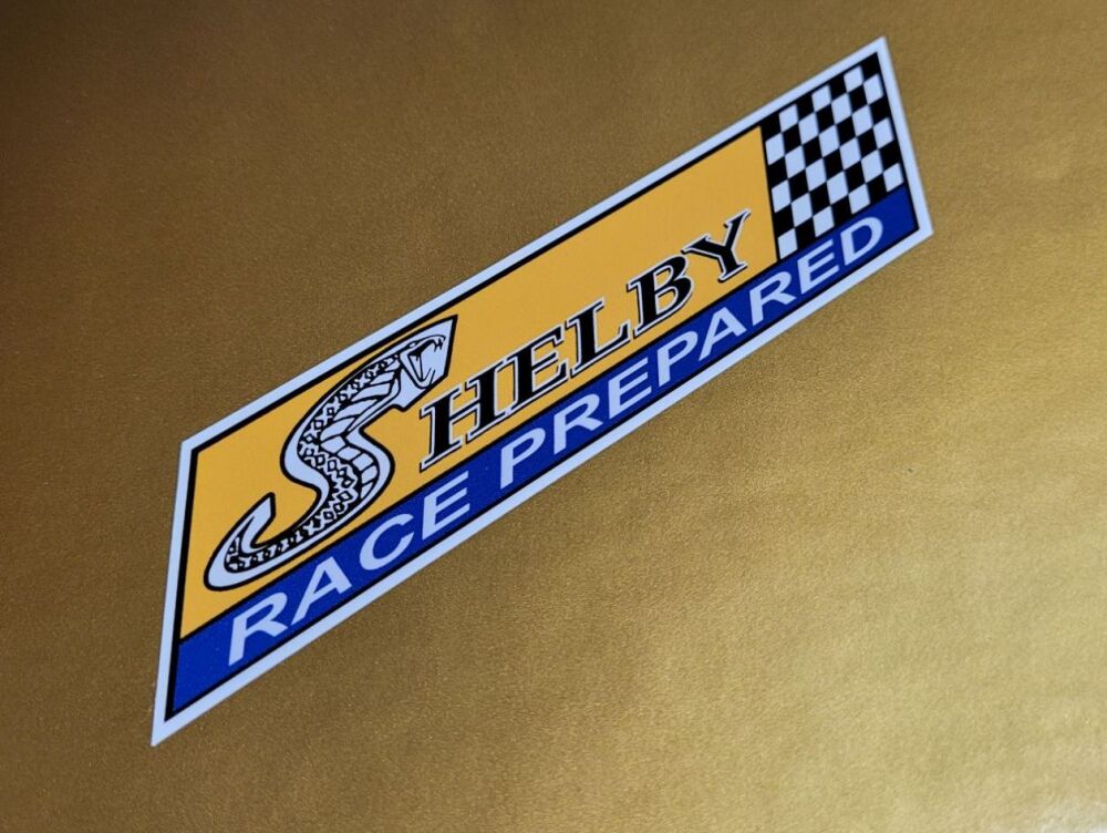 Shelby Race Prepared Sticker - 5" or 9"