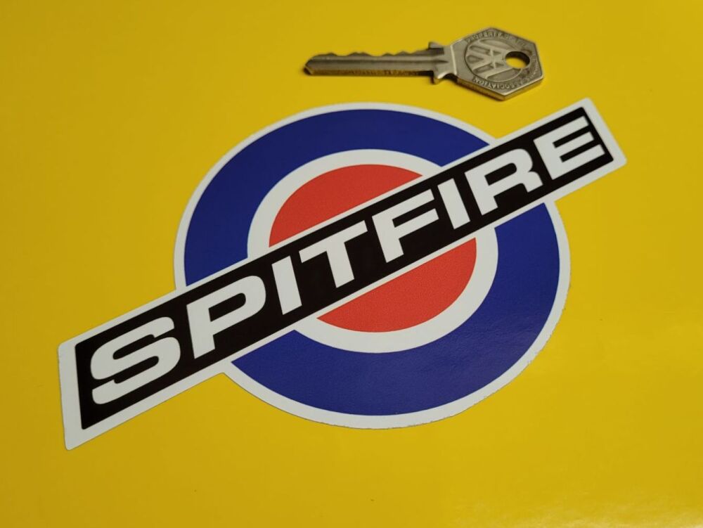 Spitfire Target Logo Stickers - 6" Pair