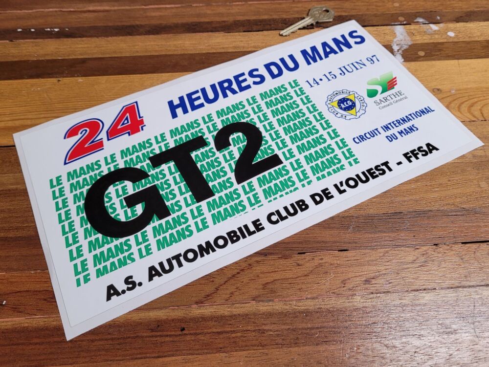 LeMans 24 Hours Class Sticker - 1997 - GT2 - 12