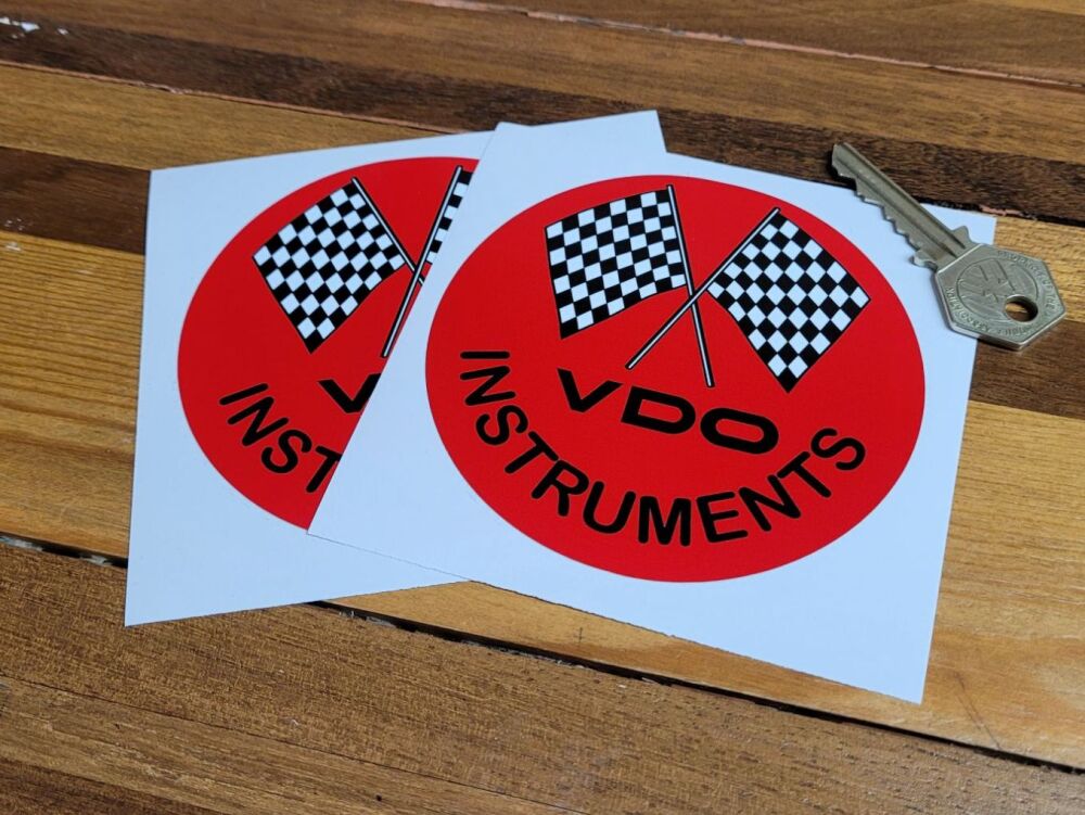 VDO Instruments Circular Stickers - 4