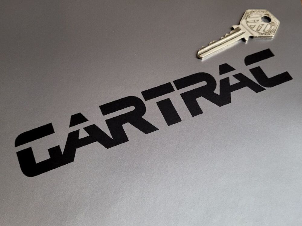 Gartrac Cut Vinyl Text Stickers - 6.25