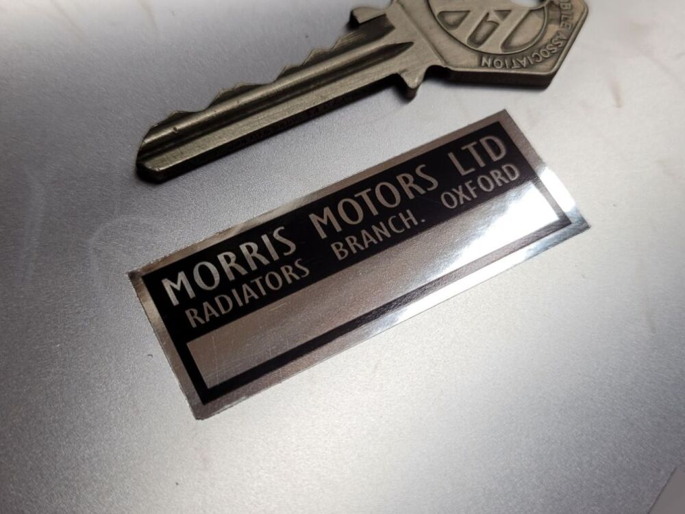 Morris Motors Ltd Radiator Sticker - 2"