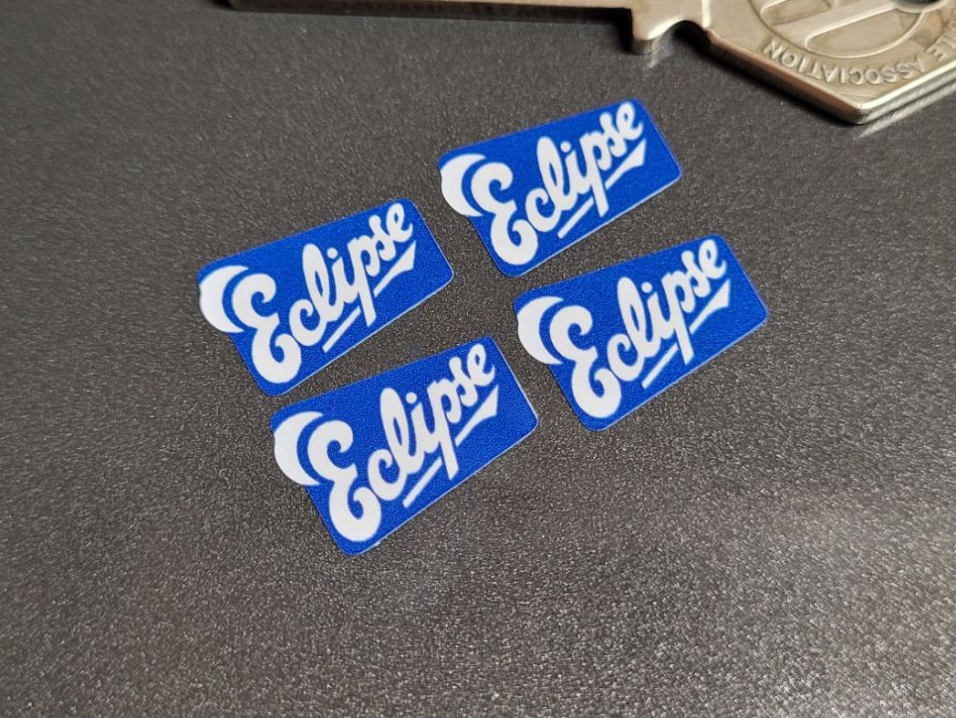 Eclipse Tools Stickers - Set of 4 - 18mm
