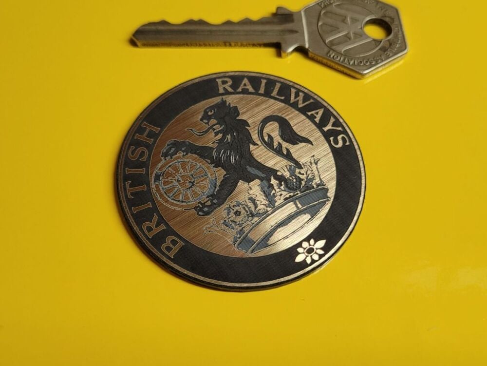 British Railways Crest Self Adhesive Badge - 2"
