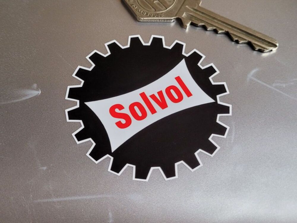 Solvol Metal Polish Sticker - 2.25"