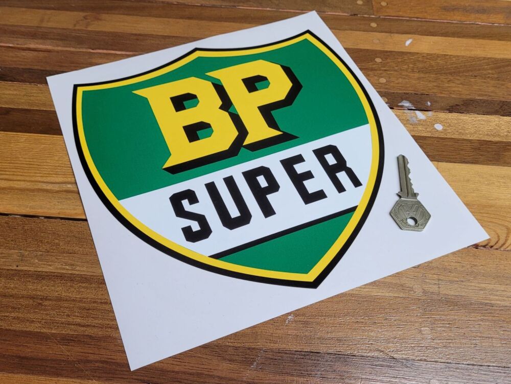 BP Pre '58 Service Style Shield Sticker - 9"