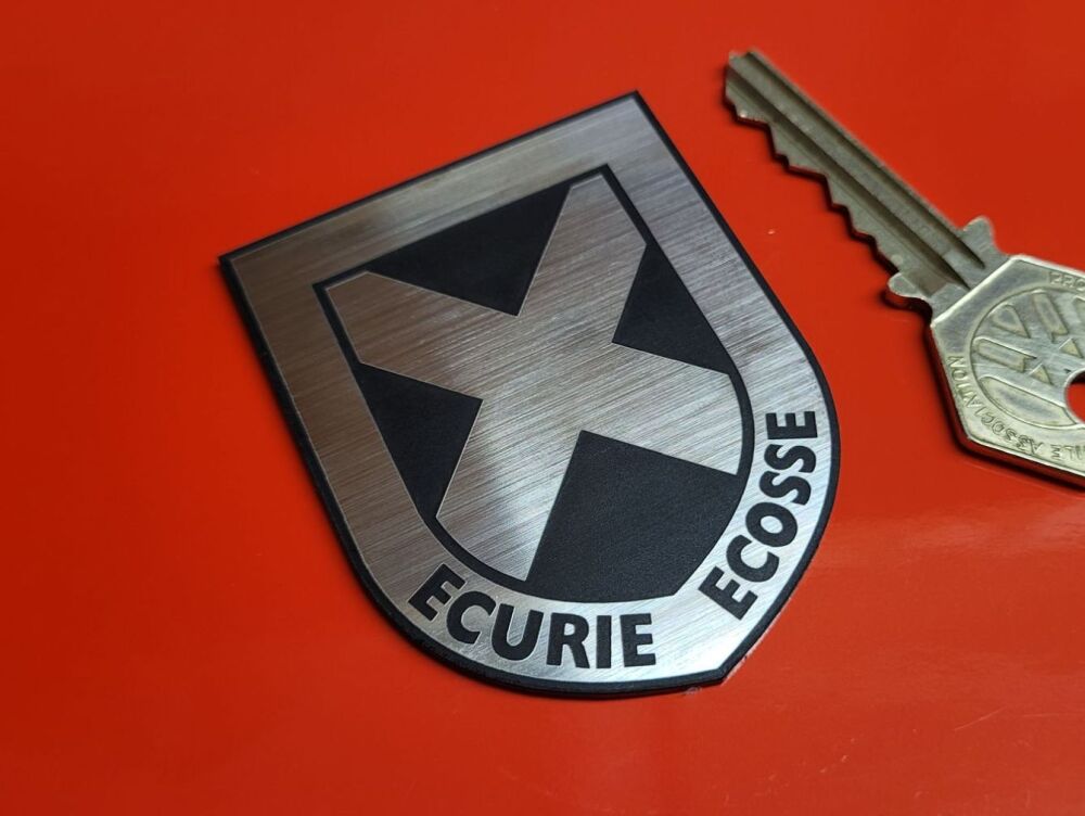 Ecurie Ecosse Shield Style Self Adhesive Car Badge - 2.5