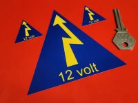 Electrical Switch ID 1960's 70's Style Sticker - Set of 3