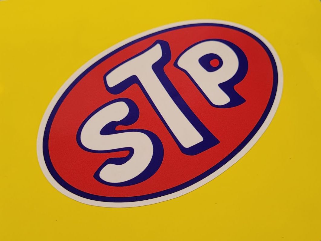 STP Oval Sticker - 12