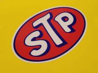STP Static Cling Oval Stickers - 4.5