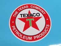 Texaco Petroleum Products Circular Petrol Pump Sticker - 10