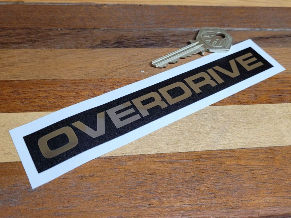 Overdrive Emblem Sticker - 6