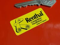 Renthal Competition Handlebars Yellow Sticker - 2