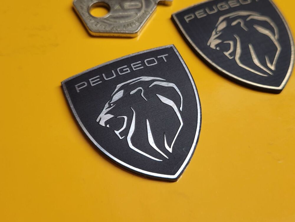 Peugeot Shield Self Adhesive Car Badge- 1.5" or 2.75"