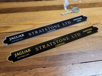 Stratstone Ltd London Jaguar Dealer Shaped Window Sticker - 9.5