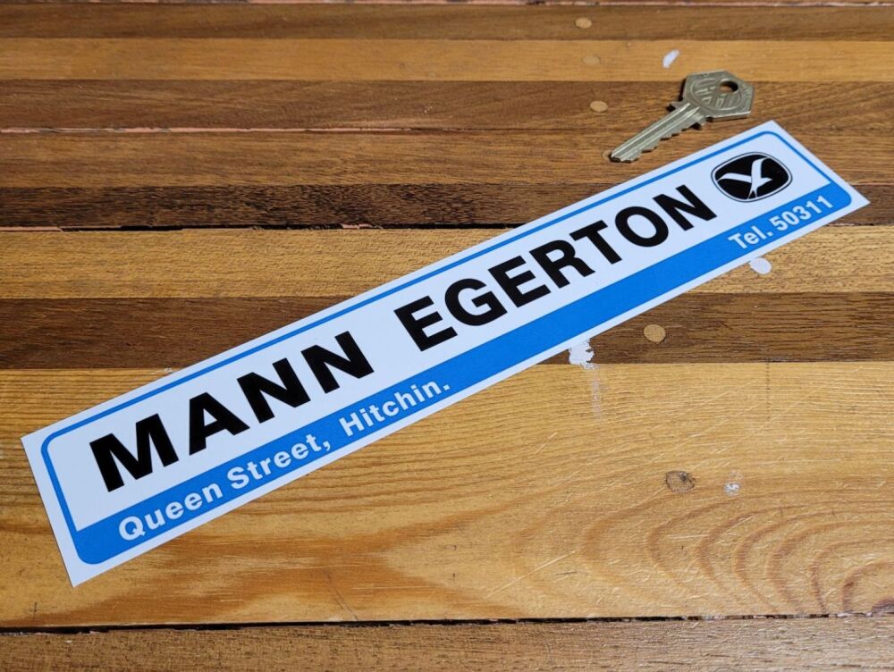 Mann Egerton Dealer Window Sticker - Queen Street, Hitchin - 10