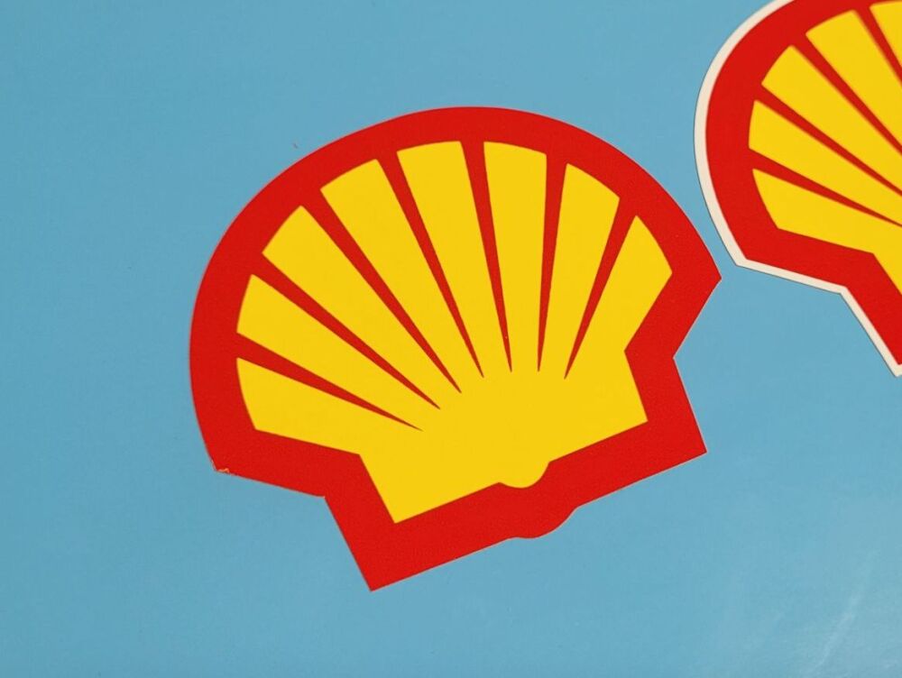 Shell Modern Logo Sticker - 10" or 12"
