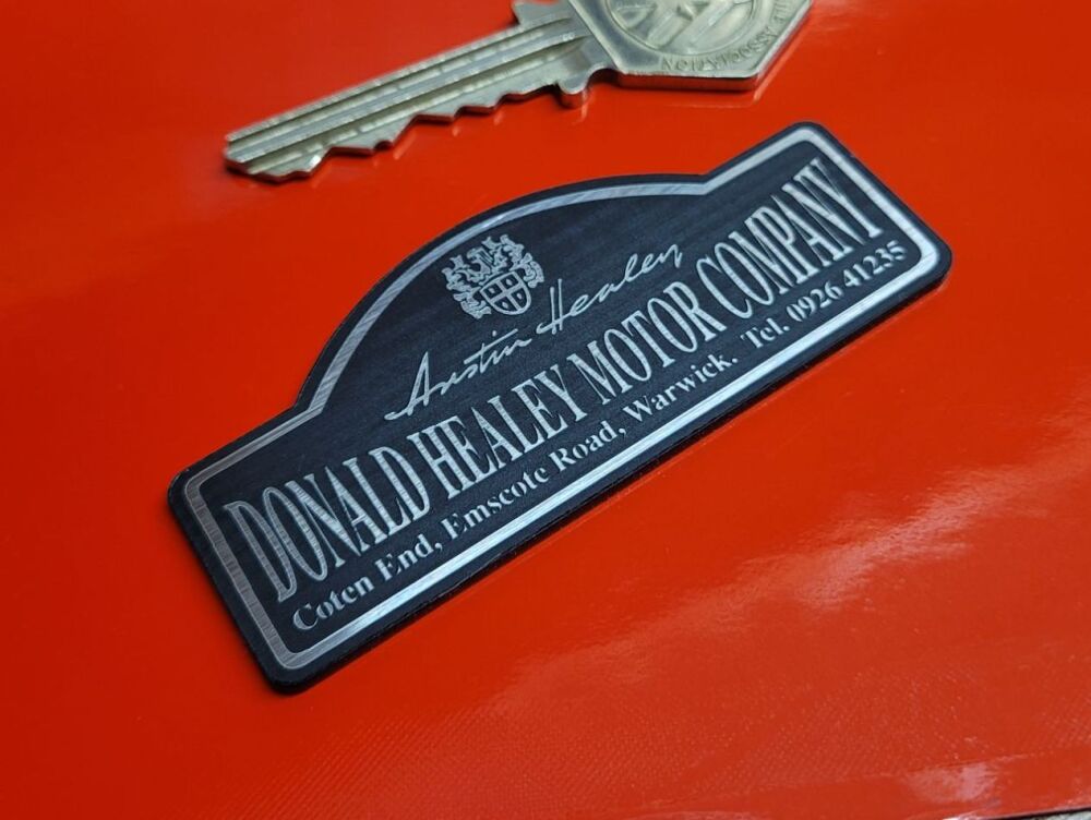Donald Healey Motor Company Austin Healey Self Adhesive Car Badge - 2.75