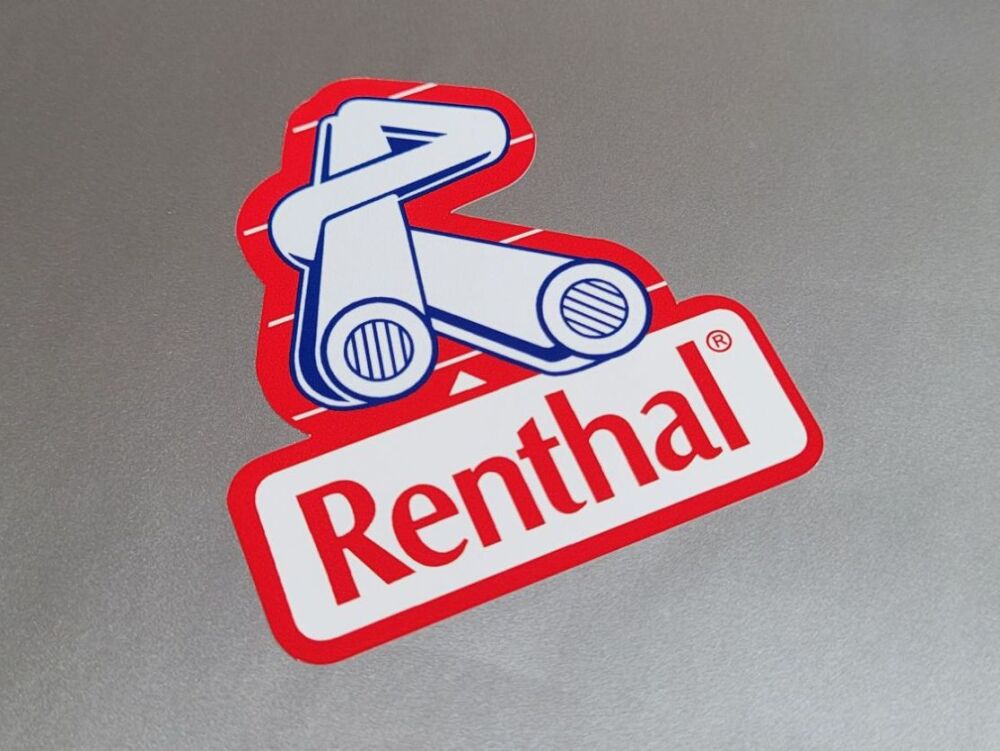 Renthal Logo Sticker - 55mm or 70mm