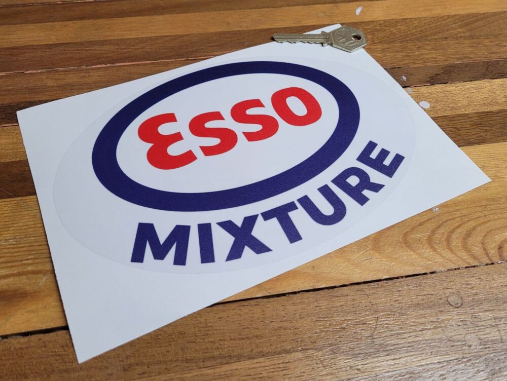 Esso Mixture Printed Globe Sticker - 8