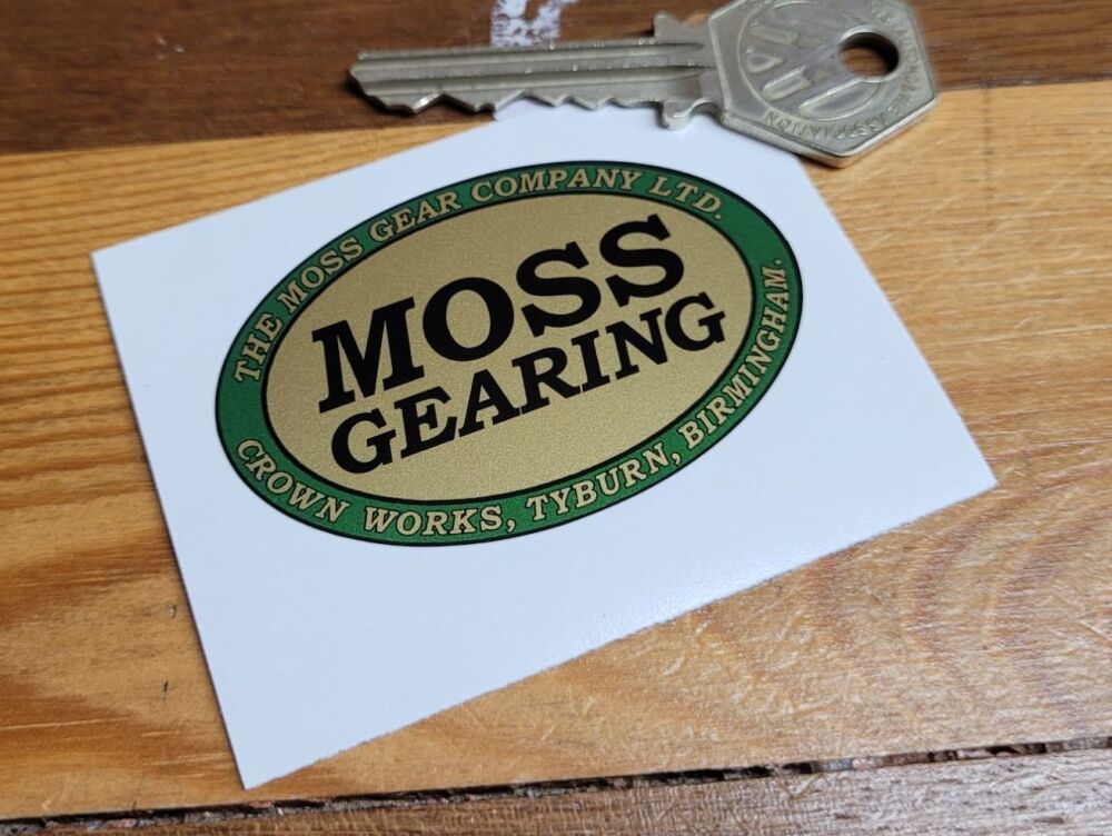 Moss Gearing, Birmingham, Sticker - 60mm