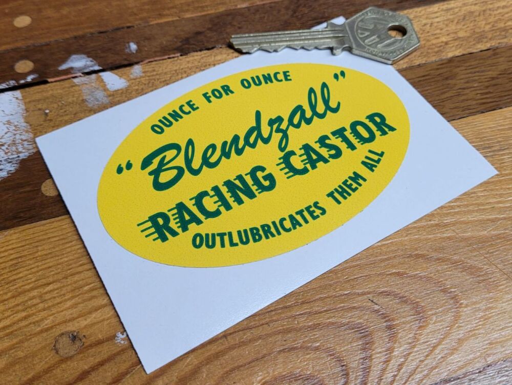Blendzall Racing Castor Sticker - 3.75