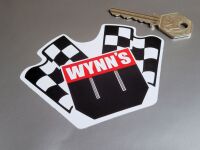 Wynn's Crossed Flags Shaped Stickers - 4