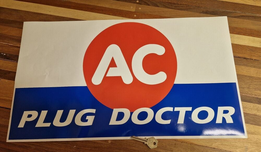 AC Plug Doctor Sticker 22" - Slight Second 224